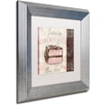 thumbnail image 2 of Trademark Fine Art "Patisserie XI" Canvas Art by Color Bakery White Matte, Silver Frame, 2 of 4