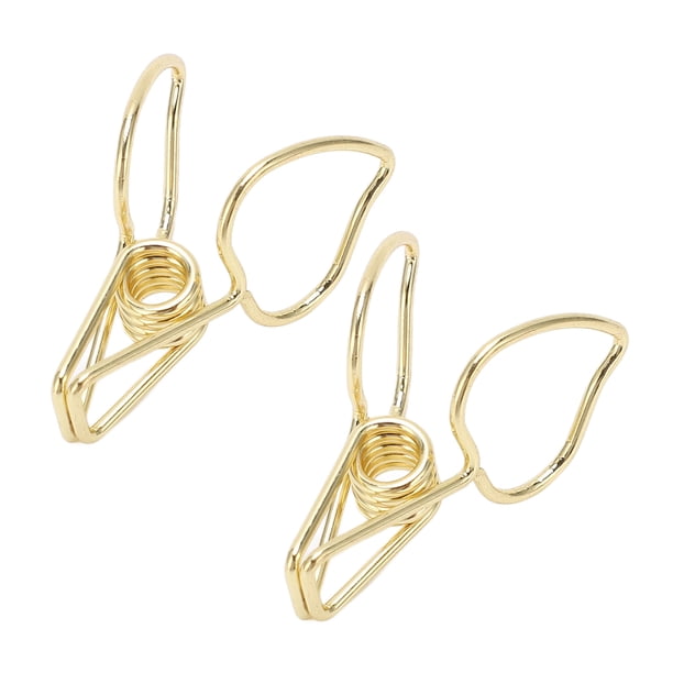 Clips De Carpeta De Papel, Clips De Carpeta Con Forma De Melocotón Para Oficina Para Ropa
