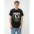 thumbnail image 1 of Camiseta con el logo de Lincoln Park, banda de rock, 337645. Divertida camiseta estampada de manga corta para hombre, serie PR negra. Para adultos, hombres, mujeres, adolescentes, jóvenes y ocio., 1 of 8