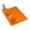 Orange, variant on Pegboard Storage Tray Shelf, No-Drill Mount Rack with 3 Front Slots for Phones, Tablets, Remotes and Earbuds in Daily Use