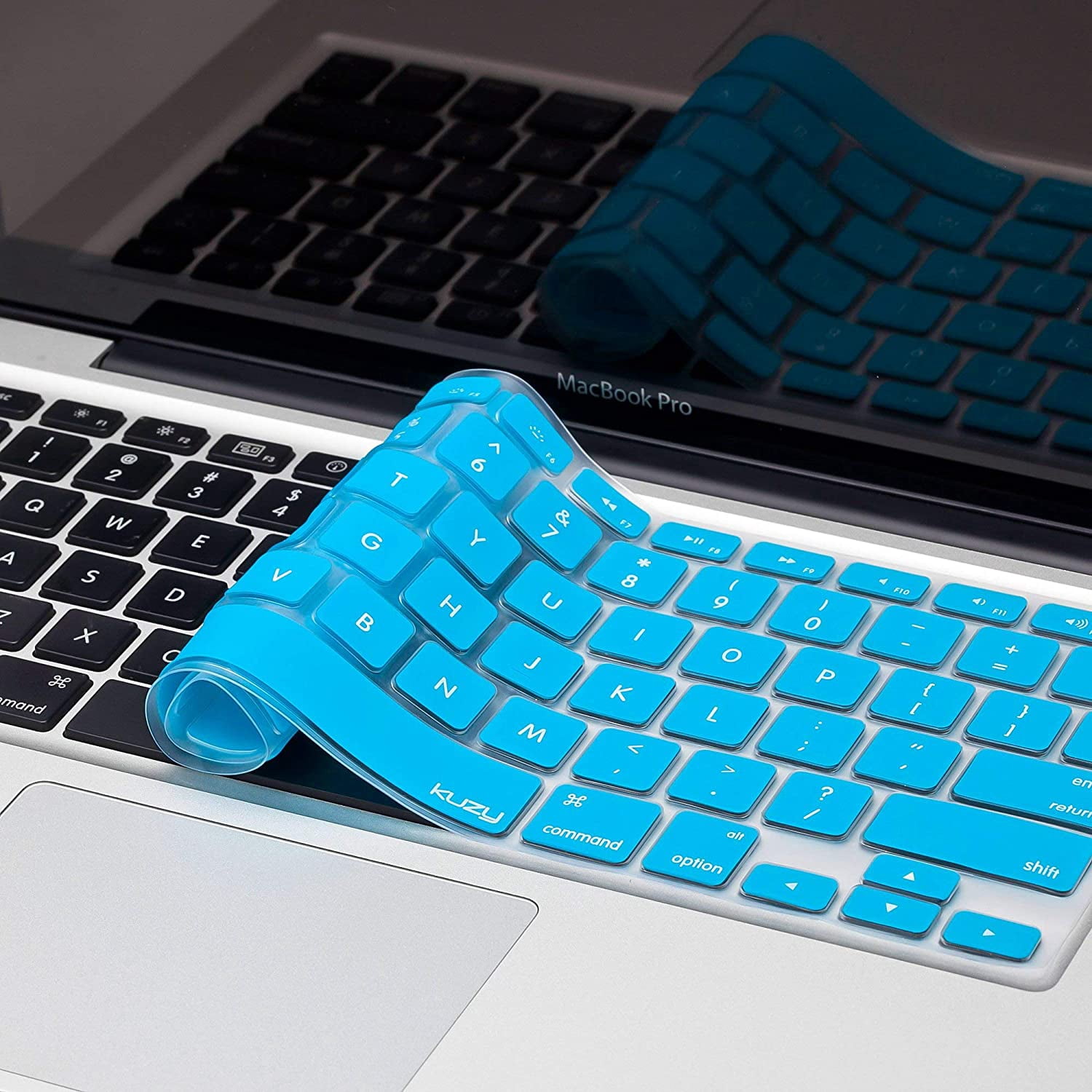 Macbook Keyboard Cover For Older Version Macbook Pro 13 15 17 Inch And Macbook Air 13 Inch Imac Wireless Keyboard Apple Computer Accessories Key Board Silicone Skin Protector Aqua Blue Walmart Com Walmart Com