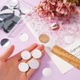thumbnail image 3 of 500Pcs Flat Round Sequin Paillettes 0.98" / 25mm Clear Loose Sequins with Hole Spangles Sewing Crafts for Jewelry Making Wedding Bridal Clothing Embroidery Craft Applique Embellishment diy, 3 of 9