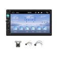 thumbnail image 3 of 7 Inch Double Din Car Stereo Supports Wired Carplay/Mirror Link/FM, Car Audio Receiver MP5 Multimedi, 3 of 5