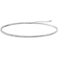 thumbnail image 5 of Collar de circonita de hip-hop popular para mujeres, cadena de tenis con diamantes para niñas, collar de cuello para niñas, 5 of 5
