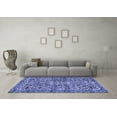 thumbnail image 3 of Ahgly Company Indoor Rectangle Persian Blue Traditional Area Rugs, 7' x 9', 3 of 4