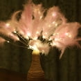 thumbnail image 2 of Rosnek Firework Lights 100 LED Feather Starburst String Lights Battery Operated 8 Modes Remote Control Hanging Decorative Fairy Light, 2 of 7