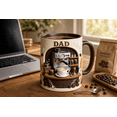 thumbnail image 4 of Barista Dad Accent Mug, Espresso Machine Coffee Cup with Beans, Father's Day Gift for Dad, 4 of 4