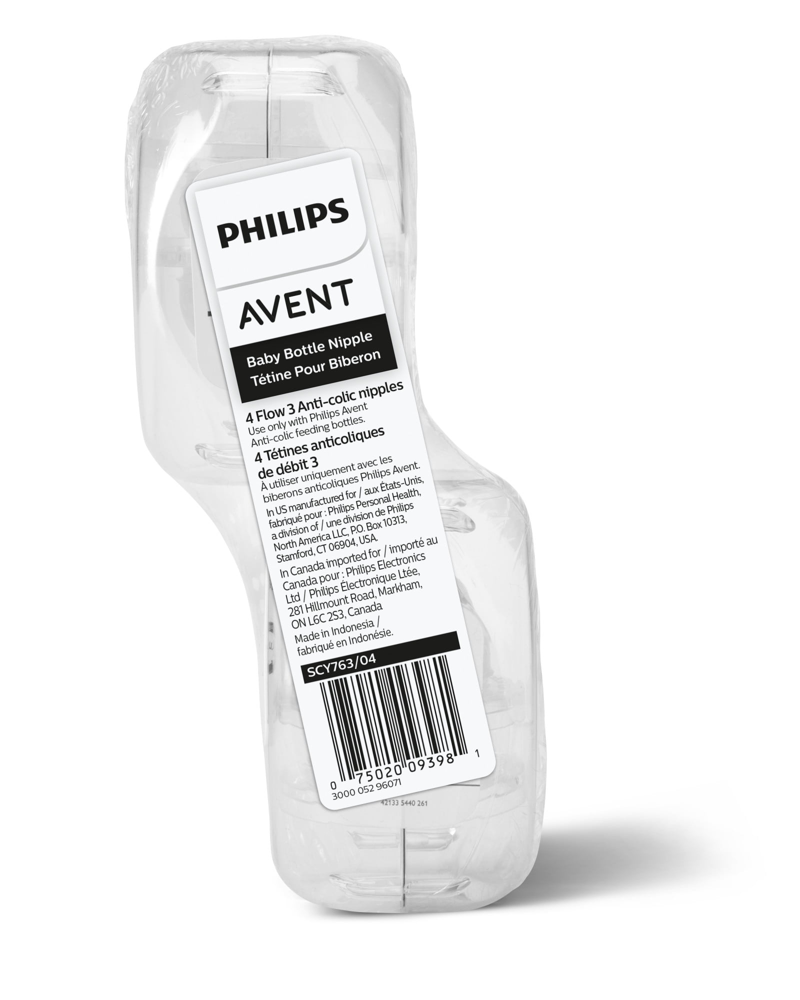 Doordeweekse dagen Forensische geneeskunde voordelig Philips Avent Anti-colic Baby Bottle Flow 3 Nipple, 4pk, SCY763/04 -  Walmart.com