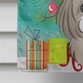 thumbnail image 4 of Caroline's Treasures BB1622CHF Christmas Tree and Gray Silver Shih Tzu Flag Canvas House Size , Large, multicolor, 4 of 4