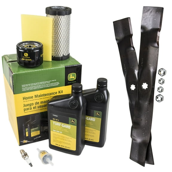 John Deere Model E110 Maintenance Kit and Standard Blades