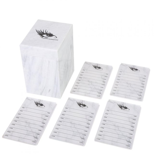Caja de almacenamiento de pestañas postizas, 5 capas Exquisito organizador de pestañas postizas Caja de almacenamiento de pestañas Materiales ecológicos