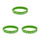 thumbnail image 1 of Soidarity 5 Pieces Personalized Bracelet Fashion Men Warning Printed Supple Elderly Language Wristband Chains Hand Sports Engraved Women Type1 NO1, 1 of 6