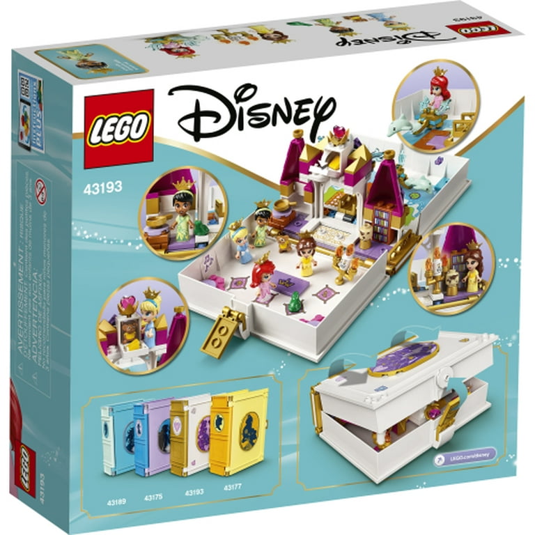 LEGO Disney Princess Storybook Adventures Set, 43193, with Ariel