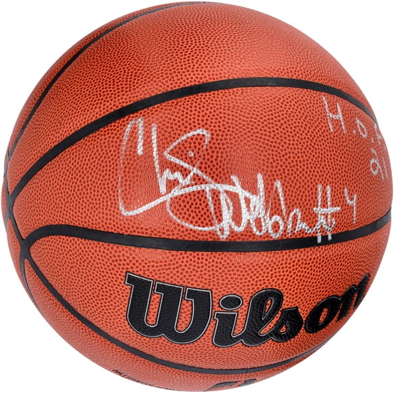 Chris Webber Sacramento Kings Autographed Wilson Authentic Series Indoor/Outdoor Basketball with "H.O.F. 21" Inscription