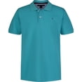 thumbnail image 1 of Polo Tommy Hilfiger para niños de manga corta, color azul hiedra, 8 años, 1 of 1