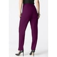 thumbnail image 2 of Roaman's Women's Plus Size Classic Bend Over Pant, 2 of 5