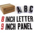 thumbnail image 1 of Letrero con letras de marquesina, Depot Condensed Helvetica, 8 pulgadas, 1 of 9