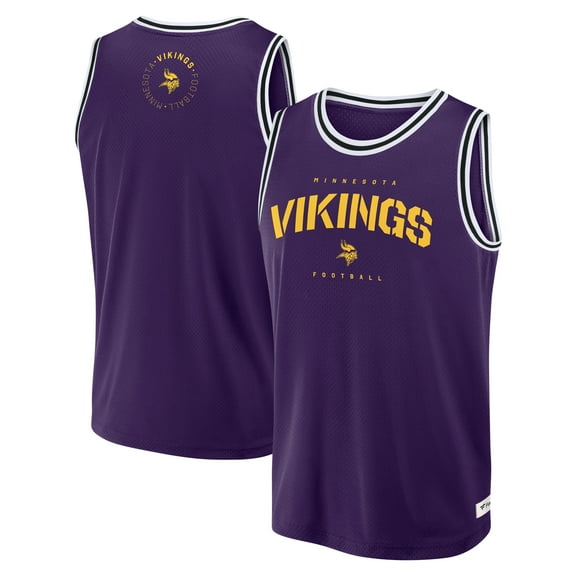 Men's Fanatics Purple Minnesota Vikings Elements Future Ground Jersey Tank Top