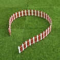 thumbnail image 4 of Monyance mini fence Wooden Picket Fence Miniature Ornament Miniatures(35.43X1.97X0.12Inches), 4 of 10