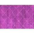thumbnail image 1 of Ahgly Company Indoor Rectangle Abstract Pink Modern Area Rugs, 4' x 6', 1 of 4