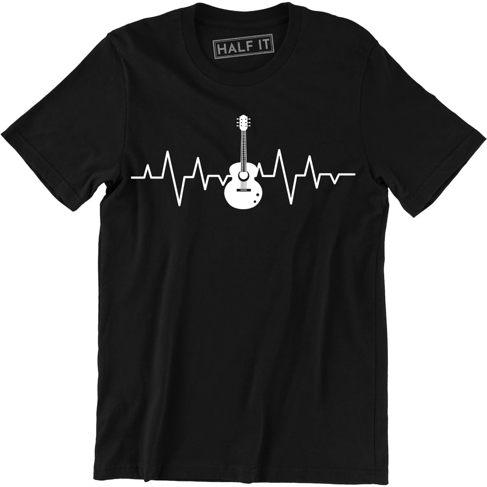 Guitar Pulse Unisex T-Shirt Gift Funny 