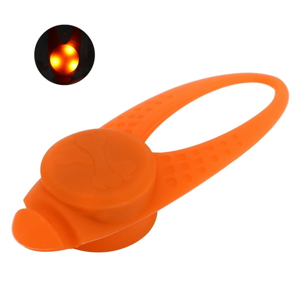 Luces para perros para caminar nocturno, collar de luz de collar de perros liderado liderado por collar de cola pargo cola liderado seguridad luguar con clips de acero para inoxidable