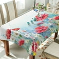 thumbnail image 4 of Wildflowers Rectangle Tablecloth Waterproof Polyester Table Clothative Stain Resistant & Wrinkle Resistant Washable Table Cover for Dining Table/Party/Camping 60x90 Inch Decor Gift, 4 of 7