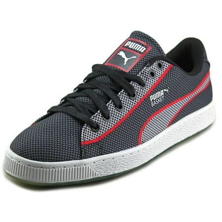 Puma Mens Basket - Puma Basket Classic Woven Men Round Toe Canvas Sneakers
