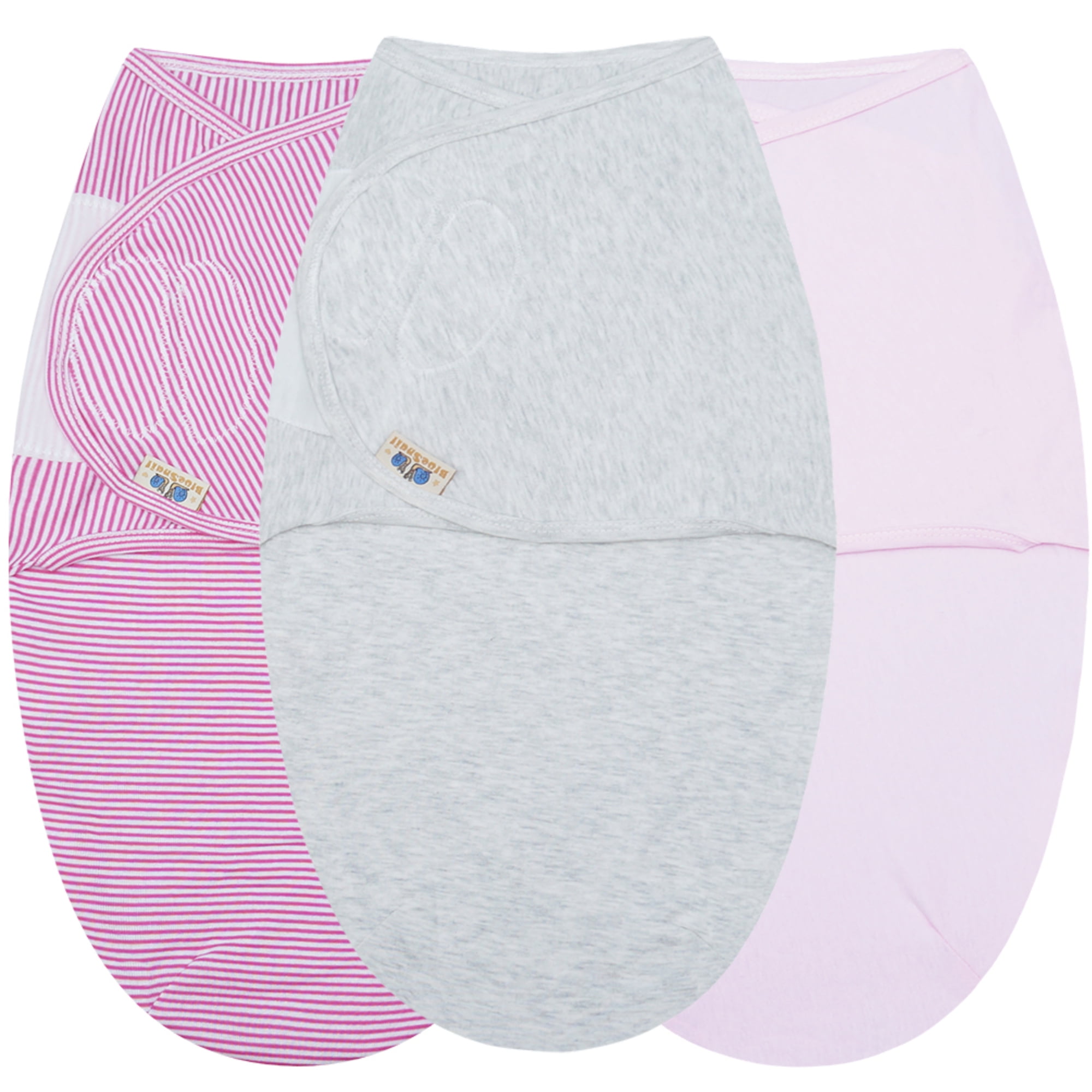 BlueSnail Adjustable Baby Cotton Swaddle, Ultra Soft Newborn Cozy