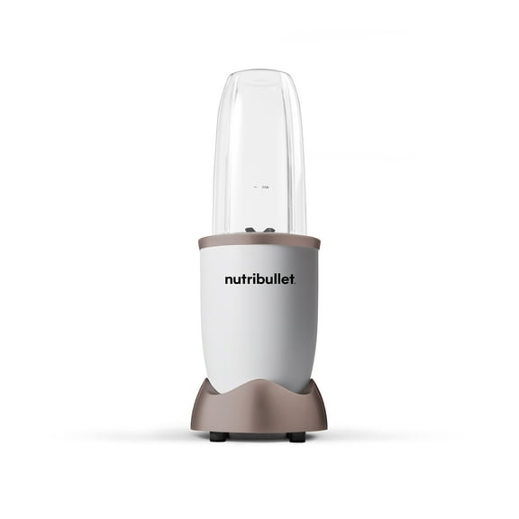 nutriBullet 500 Personal Blender with 3 Pieces, Matte White & Gold