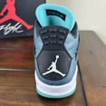 thumbnail image 5 of Ni - ke Ni - ke Air Jordan 4 Retro 705331-330 Teal Sneakers Men's Size 10.5, 5 of 5