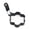 Black, variant on Hyasfey Stainless Steel Heart Shaped Egg Ring Mold Non-Stick Flower Star Pancake Omelette Molds for Frying Eggs Cooking Breakfast Sandwich Burger