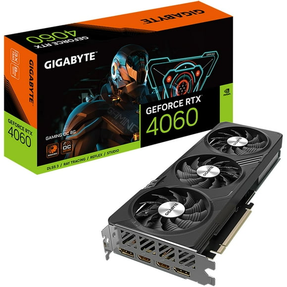Tarjeta de Video Gigabyte GeForce RTX 4060 GAMING OC 8GB GDDR6