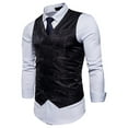 thumbnail image 4 of AOOCHASLIY 2023 Men Fall Coat Men's Fashion Everyday Party Casual Print Double Breasted Blazer Jacket, 4 of 5