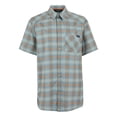 thumbnail image 1 of Regatta Mens Begarno Checked Short-Sleeved Shirt, 1 of 5