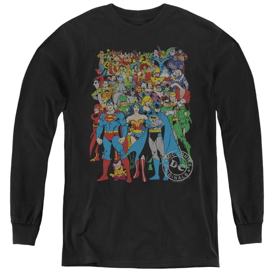 Dc - Original Universe - Youth Long Sleeve Shirt - Medium