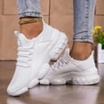 thumbnail image 4 of YOUYEDIAN Orthopedic Casual Shoes for Women Arch Support Work Shoes Wide Width Non Slip Slip on House Shoes Mesh Stretch Comfortable 2026 Foam Shoes (White), 4 of 8