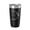 Black, variant on Lake Wallula Map Tumbler Travel Mug Insulated Laser Engraved Coffee Cup Washington 20 oz White