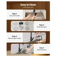 thumbnail image 5 of French Press Coffee Maker, 34oz Borosilicate Glass, Stainless Steel Filter, 5 of 9