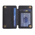 thumbnail image 4 of Cell Phone Wallet Credit Card Holder for Back of Phone Pocket Adhesive Sticker Card Pouch Sleeve for iPhone/Samsung Galaxy/Moto/Google/Android and Most Smartphones, Black, 4 of 5