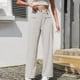 thumbnail image 1 of TaTaai Women's Solid Color Corduroy Sweatpants Elastic Waist Long Trousers with Pockets Casual Loose Sport Pants for Daily Outdoor Wear Gift, 1 of 5