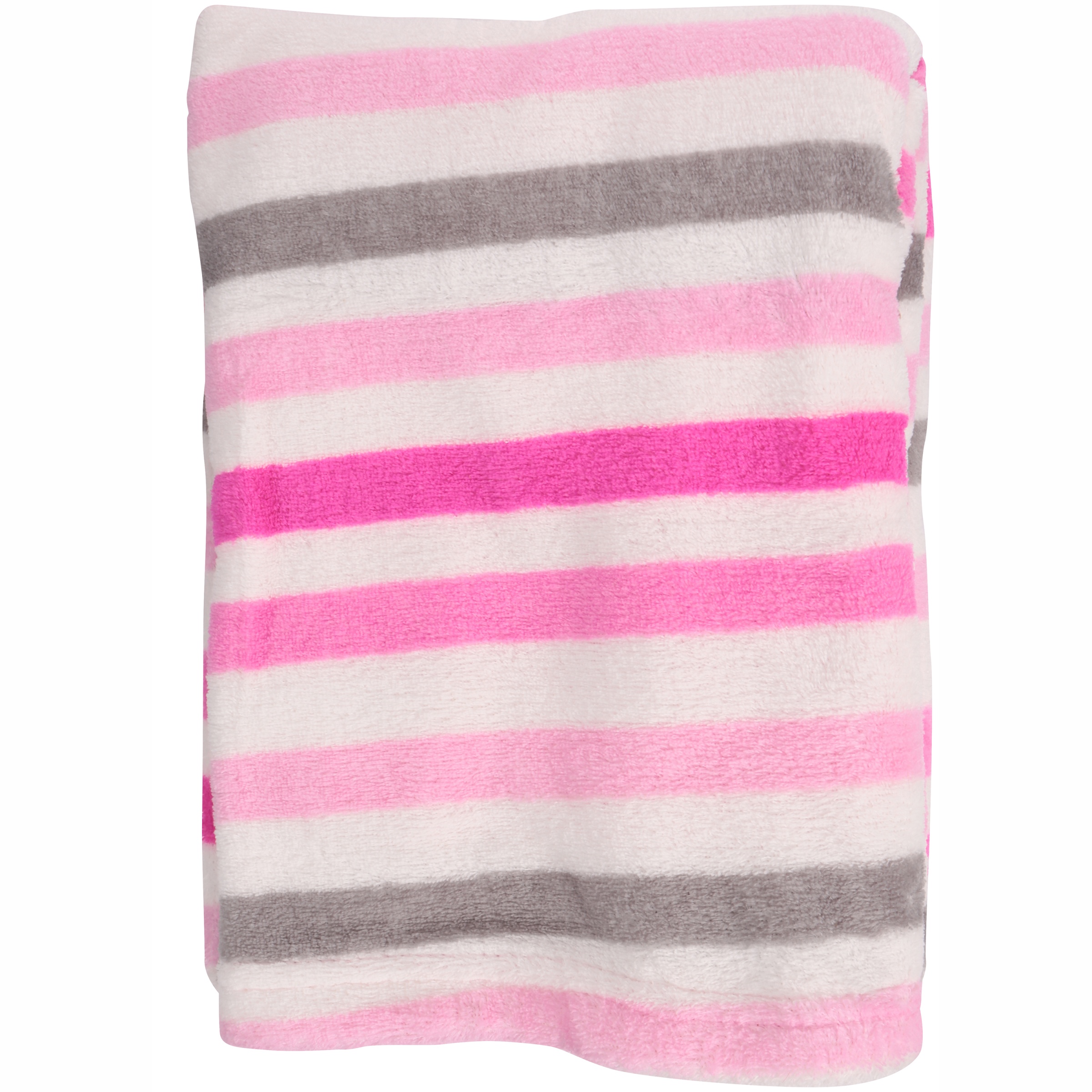 Little Starter Female Plush Blanket Pink 95% Plush Crib Blanket - image 2 of 3