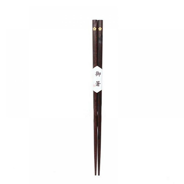  Premium Japanese Chopsticks Reusable 2prs Set [ Made in Japan ]  Traditional Lacquer Art Wooden Chopsticks C (Cherry Blossom BK/RD(2KR016))  : Home & Kitchen