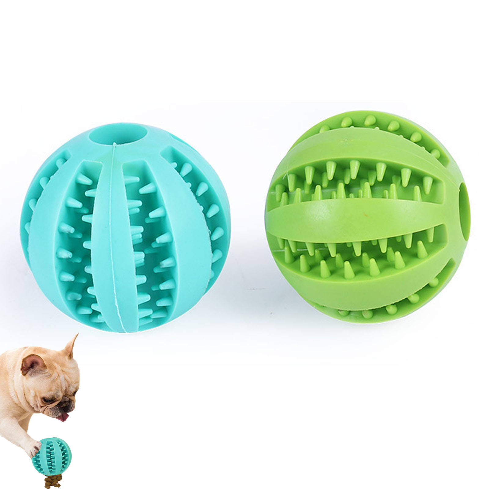 FunChaos Dog Ball, Small Dog Ball for Puppy, Dog Chew Toy for Puppy