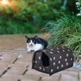 thumbnail image 5 of OAVQHLG3B Cat Houses for Outdoor Winter Outdoor Cat House Cat House Padded Cat House Foldable Stray Cat House Waterproof Oxford Pet Cave, 5 of 5
