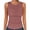 Red(Tank Tops), variant on GUACER Women's Ribbed Knit Tank Tops, Crew Neck Sleeveless Loose Cami Top, Casual Basic Camisole