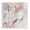 Shabby Chic Floral Blooms, variant on Stupell Industries Shabby Chic Abstract White Blooms Canvas Art, 17 x 17, by Lanie Loreth