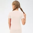 thumbnail image 3 of GYRATEDREAM Girls Athletic Shirts Short Sleeve Quick Dry Crewneck Tee Activewear Performance T-Shirt for Kids 5-12Y, 3 of 7