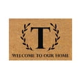 thumbnail image 1 of VogueV Paillasson Alphabet A-Z - Tapis d'Entrée Personnalisé pour Graduation, 1 of 4