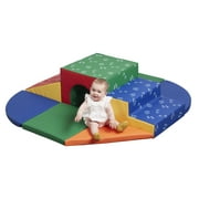 ECR4Kids SoftZone Lincoln Tunnel Climber, Toddler Foam Climber for Safe Active Play - Assorted